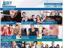 Tablet Screenshot of aldey.com.uy
